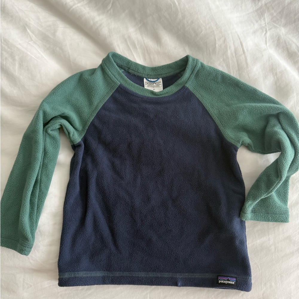 Patagonia Kids' Micro Fleece crew pullover